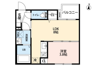 【間取り】 | セレーナ呼続