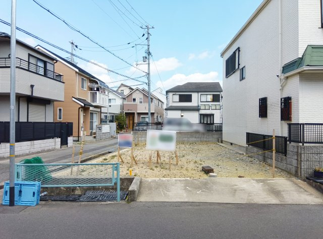 上大市１丁目土地の外観