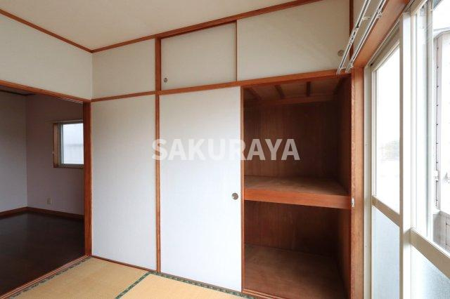 根岸コーポB棟（福居町）の収納|2025年4月撮影。