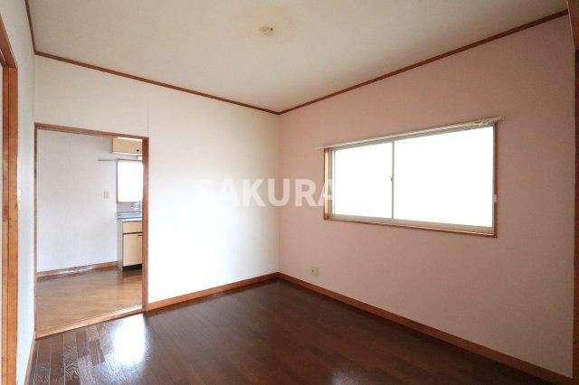 根岸コーポB棟（福居町）の洋室|2025年4月撮影。