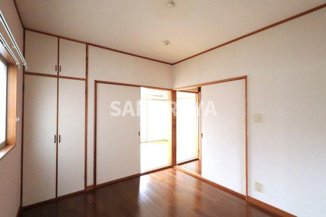 根岸コーポB棟（福居町）の洋室|2025年4月撮影。