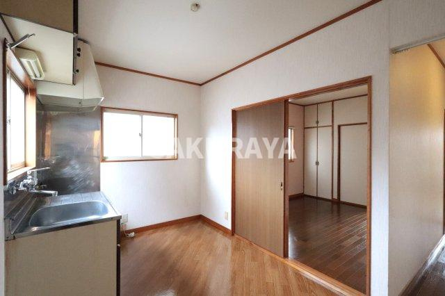 根岸コーポB棟（福居町）のキッチン|2025年4月撮影。