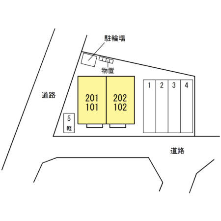 アンジュＤの区画図
