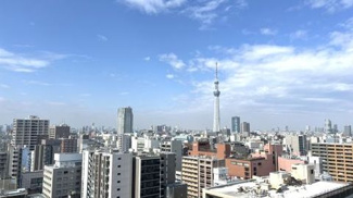 【展望】 | プラウドタワー亀戸クロスゲートタワー棟：眺望良好♪