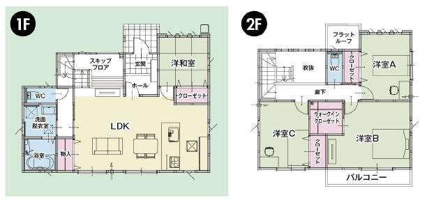 【間取り】 | ファミリーにおすすめしたいゆとりある4LDKです。