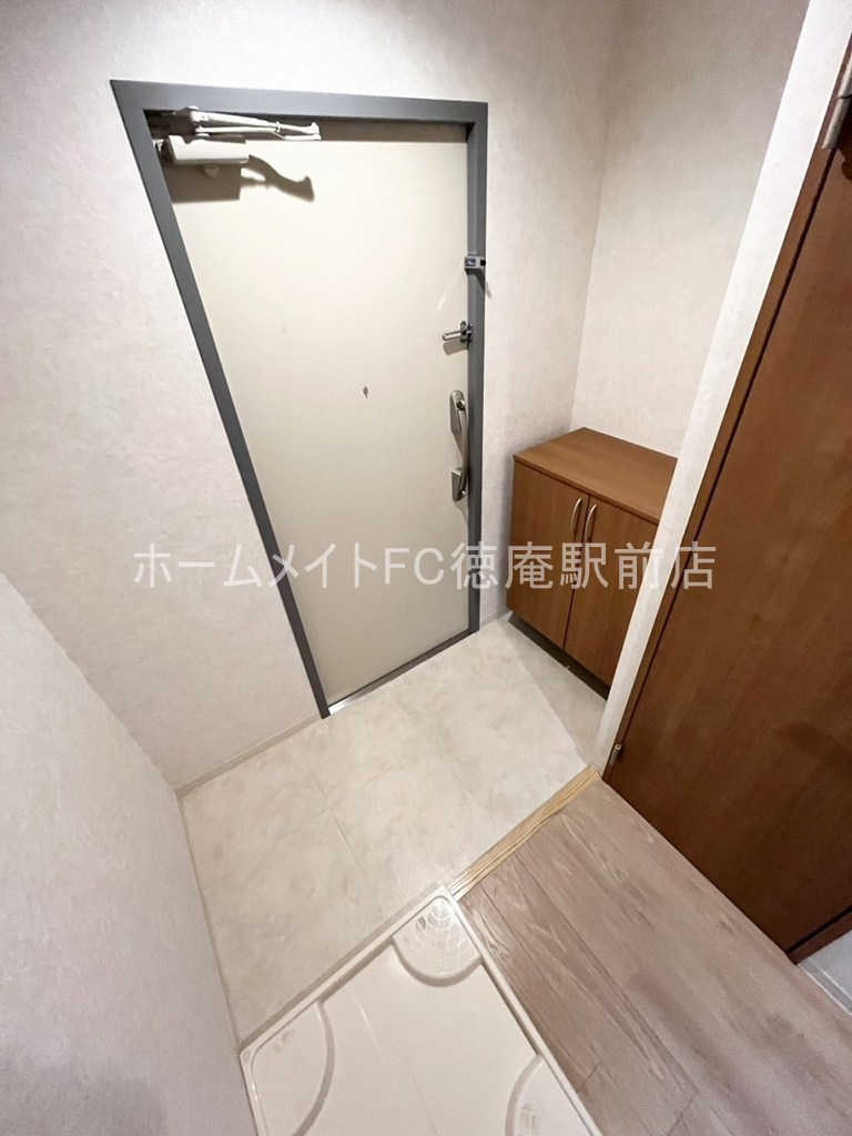 パーラム徳庵の玄関