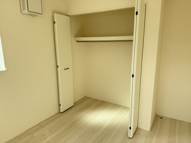 リナージュ高崎新保田中町24-1期　2号棟の収納|２階洋室1収納です