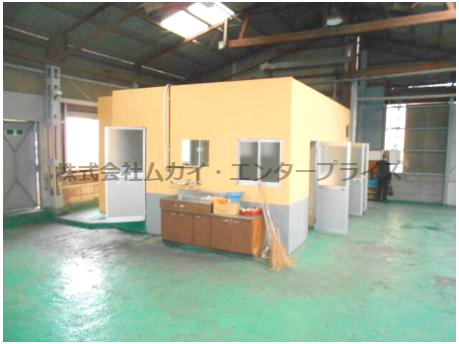 寝屋川市宇谷町　貸倉庫の内装|内装もきれいです