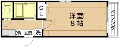 エストメゾン京都の間取り|間取り図