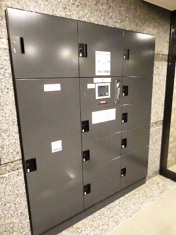 ルーブル武蔵関のその他共用部分|24時間荷物が受け取ることができる宅配ボックス付☆