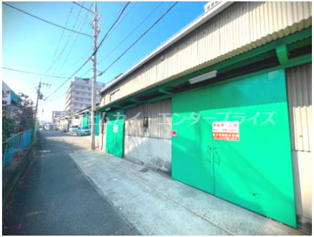 東大阪市弥生町　貸倉庫の周辺|前面の通りです☆