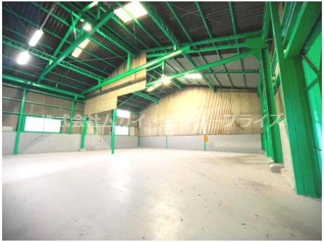 東大阪市弥生町　貸倉庫の内装|過ごしやすい室内です