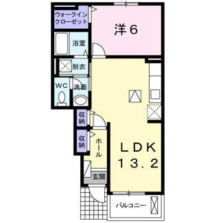 【間取り】 | ヨットン・ハウスⅢ | 間取図