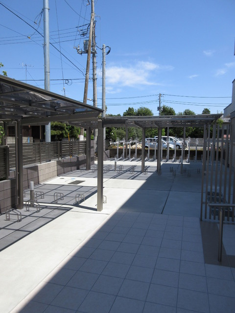 BORIKI　しゃくじい公園　北棟のその他共用部分|★敷地内駐輪場★