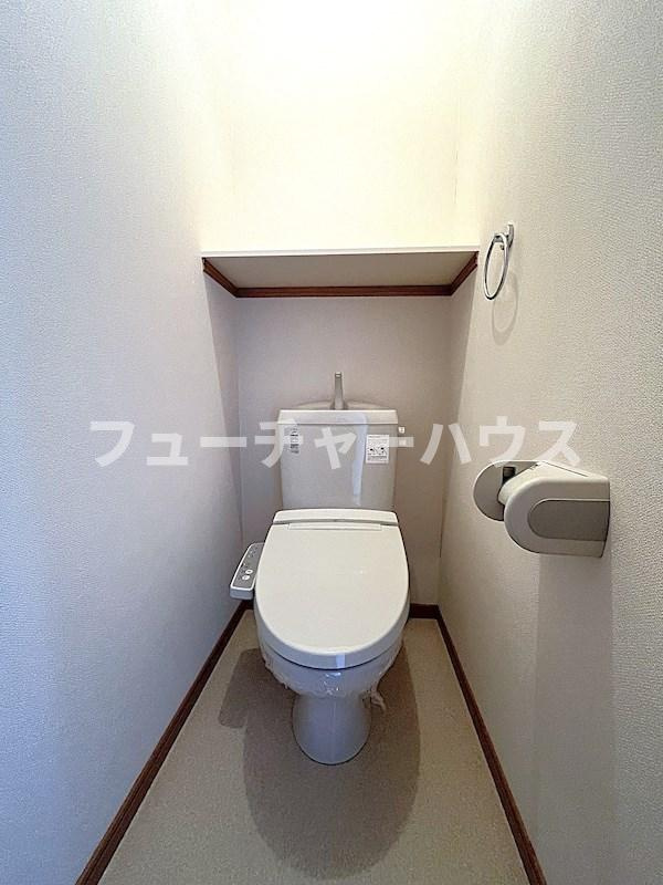 ラポール壱番館のトイレ