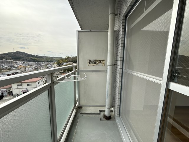 スカイコート姫路のバルコニー