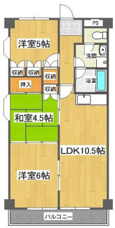 【間取り】 | 第14柴田マンション