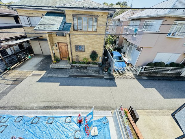 流山市東深井新築戸建（東深井Ⅲ）の展望|バルコニーより道路側眺望