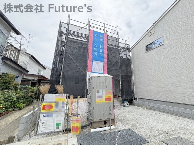 三郷市戸ケ崎3丁目　新築戸建　全1棟の外観|現地の写真になります。