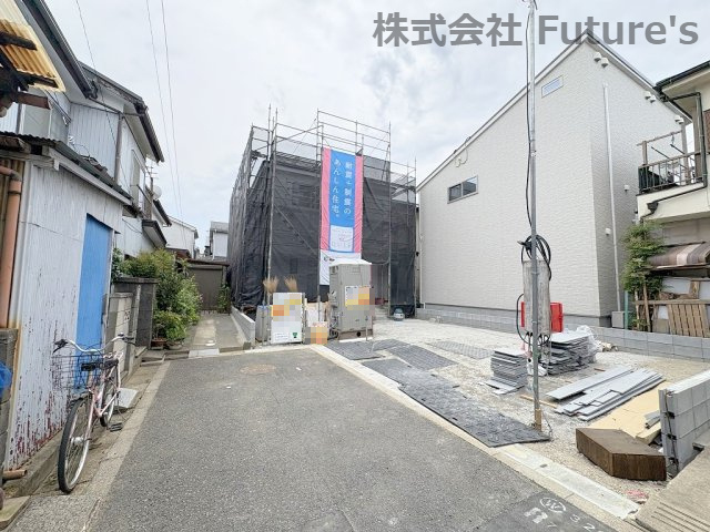 三郷市戸ケ崎3丁目　新築戸建　全1棟の外観|現地の写真になります。