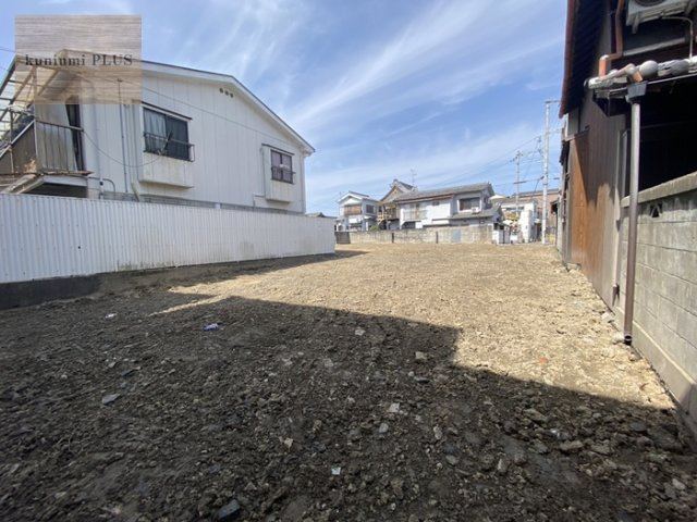 門真市江端町の前面道路含む現地写真