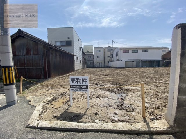 門真市江端町の前面道路含む現地写真