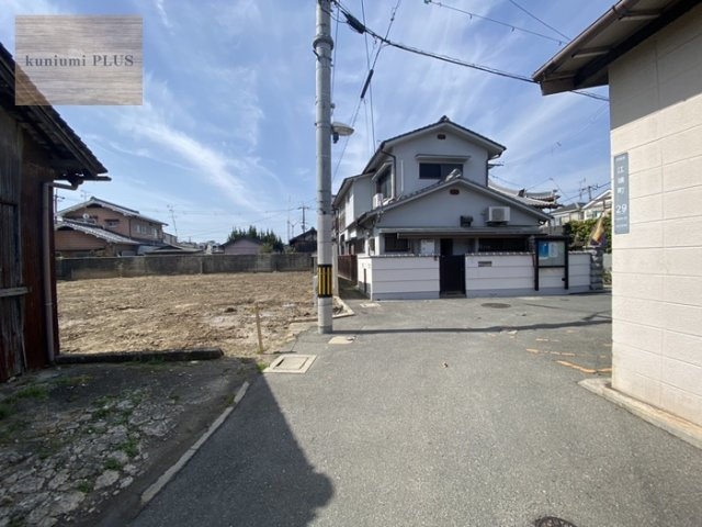 門真市江端町の前面道路含む現地写真