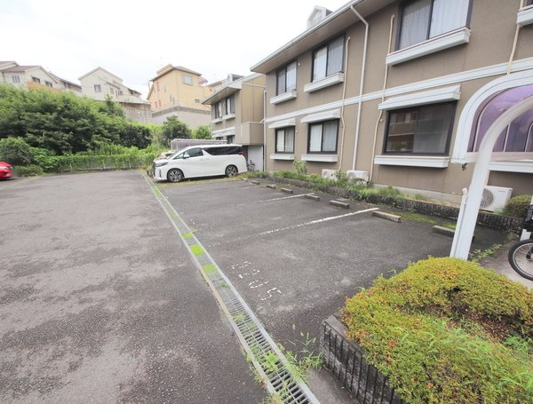 エクレール平城Dの駐車場