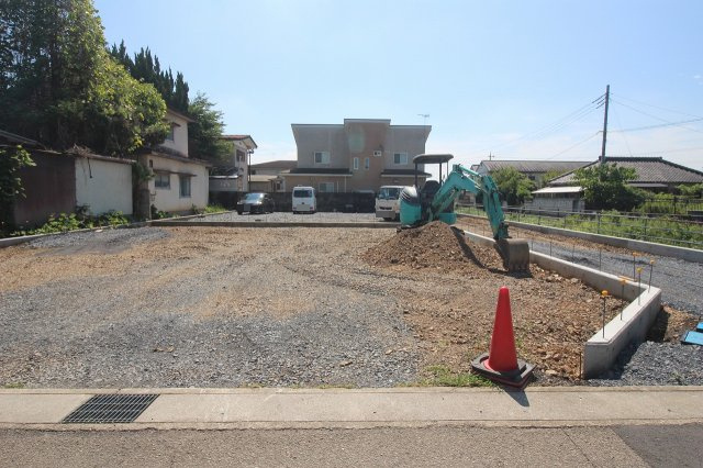 栃木市薗部町1丁目　全2区画の外観|分譲地北西側より（2025年9月撮影）