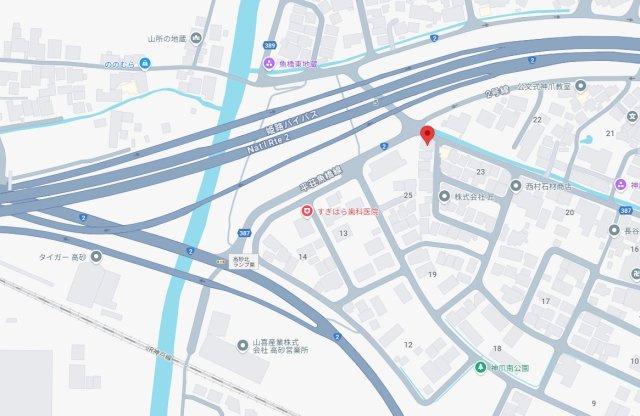 【地図】 | 高砂市神爪5丁目　土地