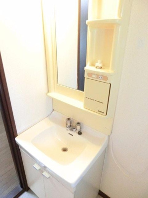 【独立洗面台】 | コーポAKIⅡ | ※別室参考写真