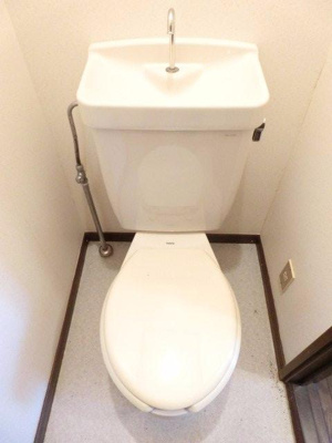 【トイレ】 | コーポAKIⅡ | ※別室参考写真