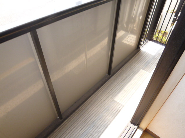 セレーノカーサのバルコニー