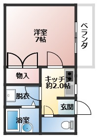 【間取り】 | ル・モンド吉備