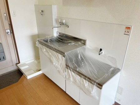 さいたま市桜区大字上大久保の賃貸マンションのキッチン