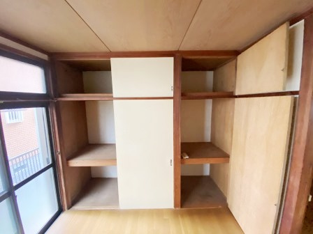 コーポ谷口の収納|こまごまとしたものを収納できそうですね