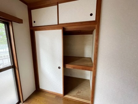 第2スカイコーポの収納|たっぷりとした収納スペースです