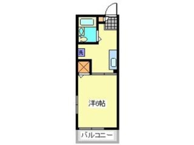 シティハイム・グローリアⅡの間取り|間取図