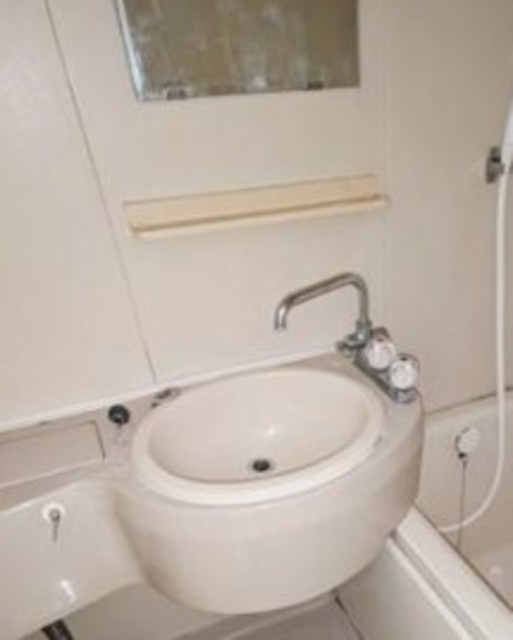 シティハイム・グローリアⅡの洗面所|使いやすい洗面所です