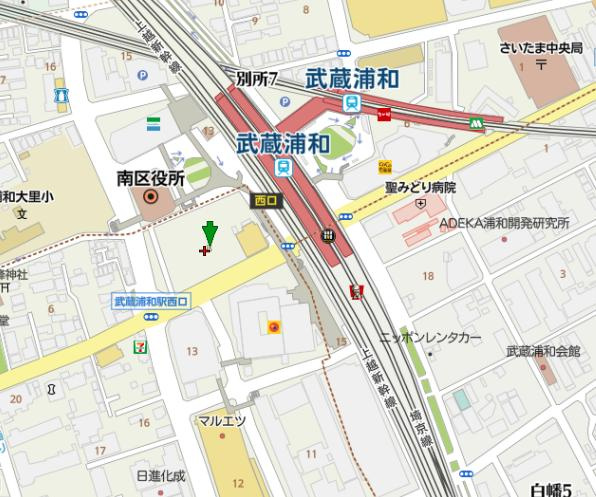 プラウドシティ武蔵浦和ステーションアリーナの地図|Img_bk\0001FB98.JPG