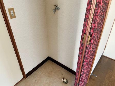 コーポさくらの洗面所|使いやすい洗面所です