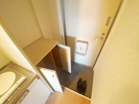 ビラＦＯＸの玄関|玄関です