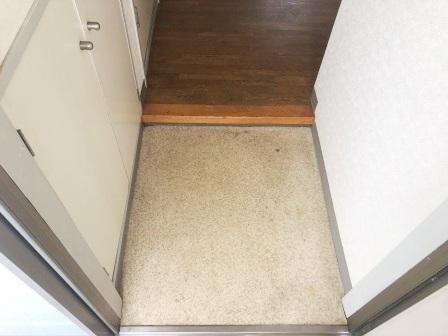 藤栄コーポの玄関|きれいな玄関です
