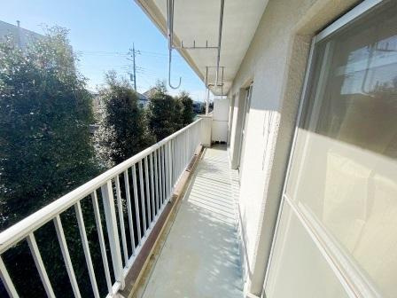 さいたま市緑区大字三室の賃貸マンションのバルコニー