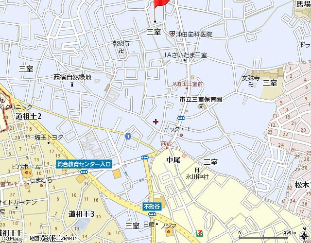 さいたま市緑区大字三室の賃貸マンションの地図|Img_bk\0000A504.JPG