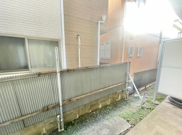 コーポ谷口の庭|お庭が付いています