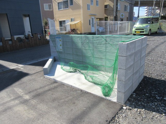 コーポ谷口のその他共用部分|ゴミ置き場