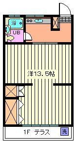 コーポ谷口の間取り