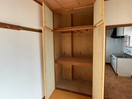 さいたま市桜区大字下大久保のハイツの収納