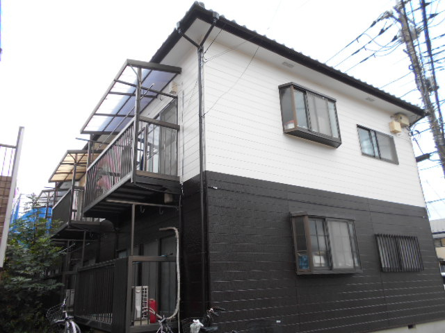 コーポさくらの外観|外はこのようになっています